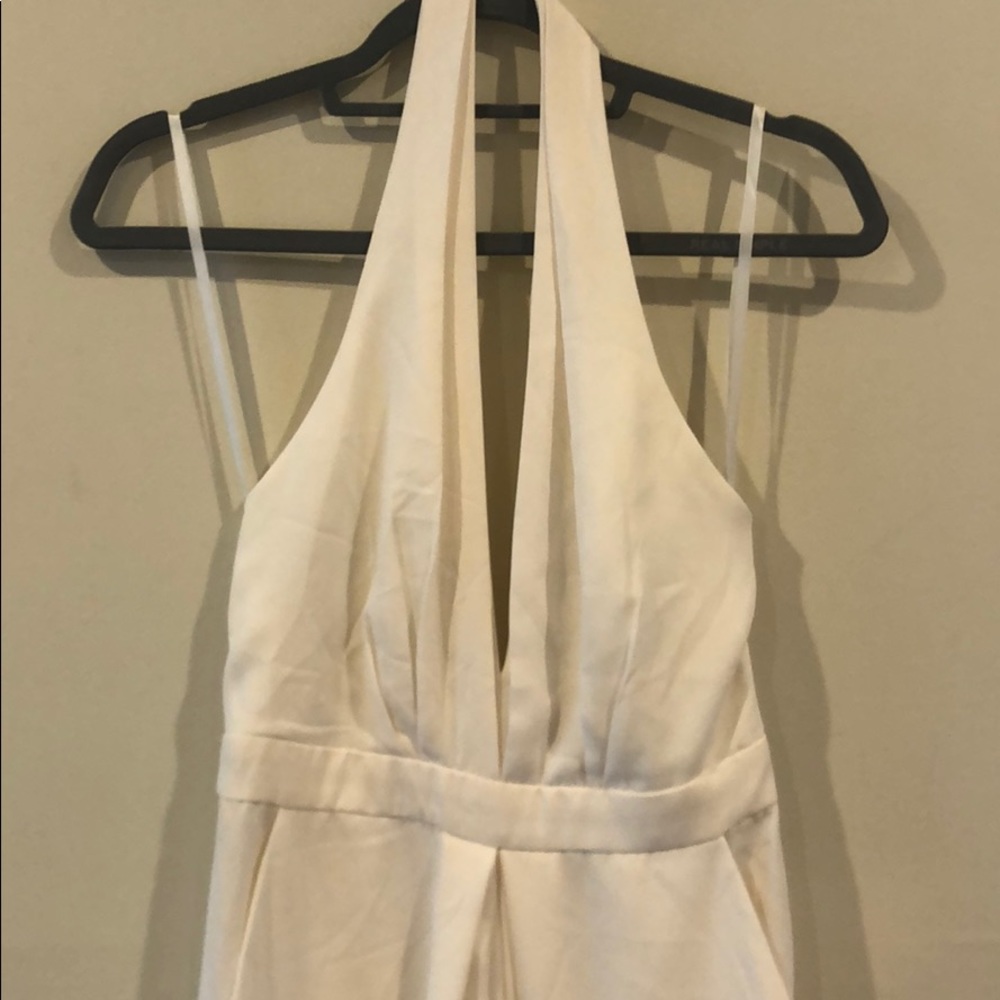 BHLDN Jill Stuart White Mara Jumpsuit NWOT - Picture 5 of 8